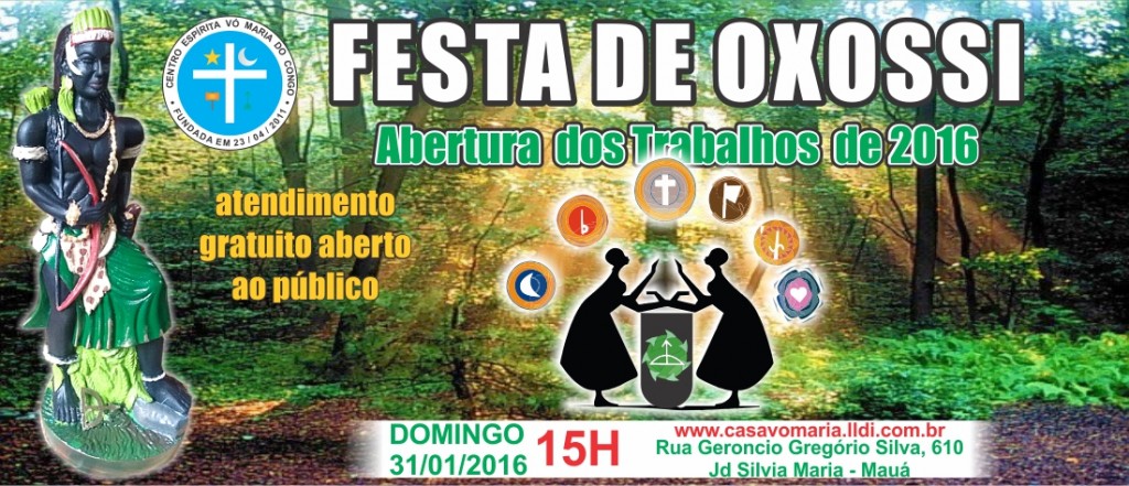 Abertura 2016 Festa de Oxóssi