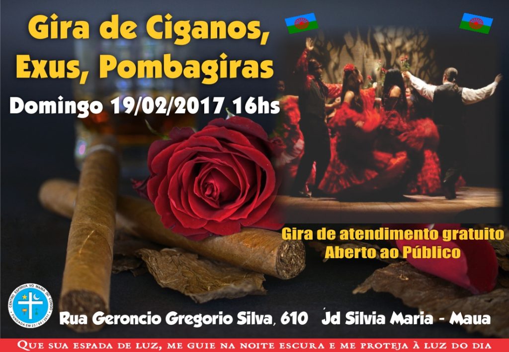 19/02/17 Gira Ciganos e Exus abertura