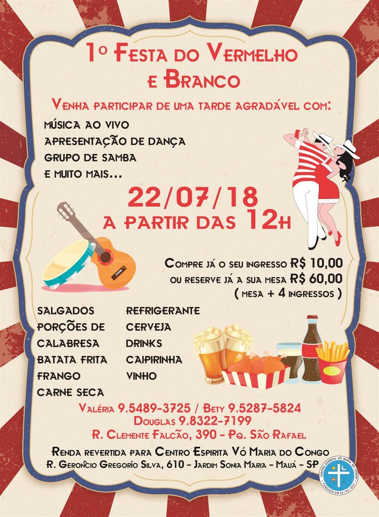 22/07/19 Festa do Vermelho e Branco